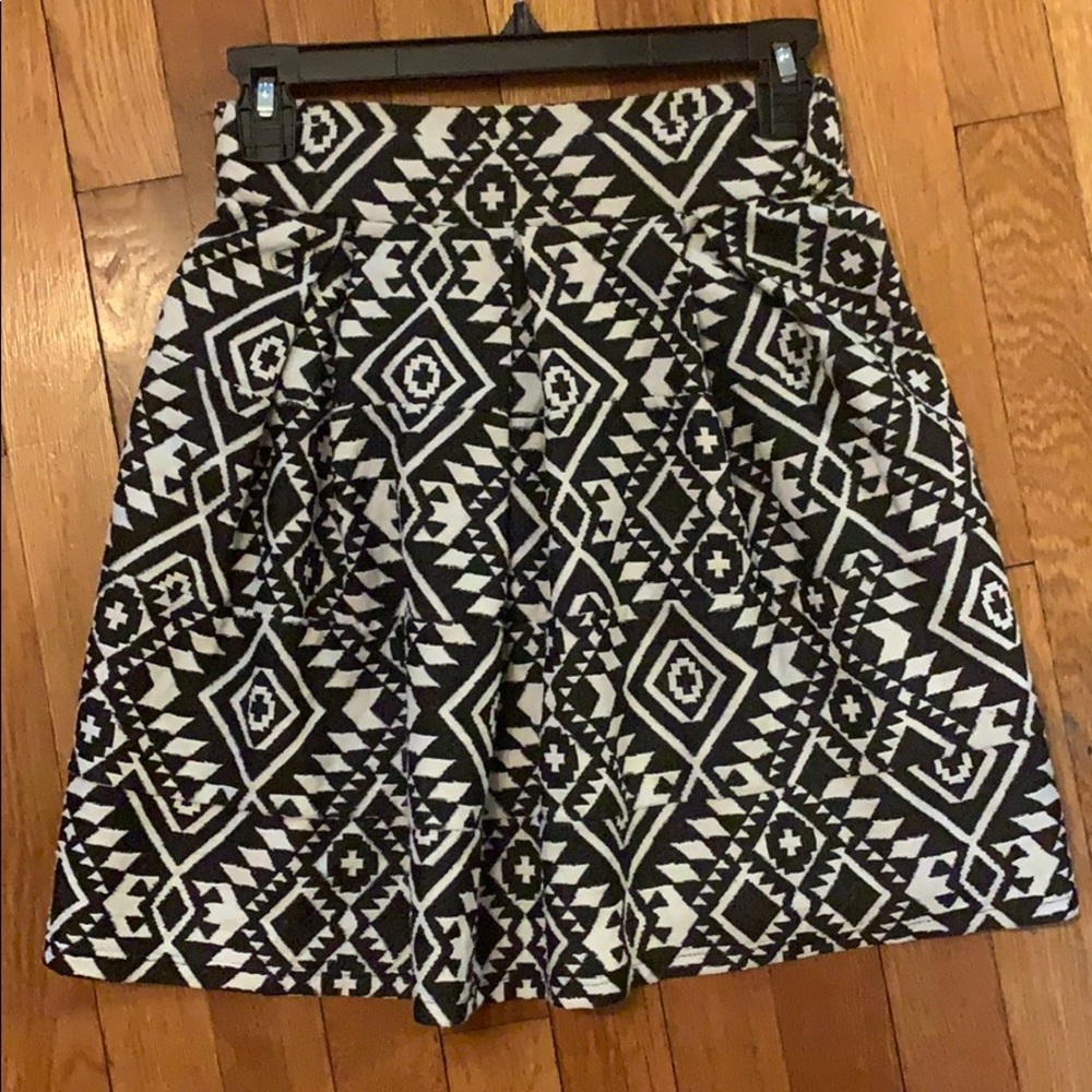 patterned skirt